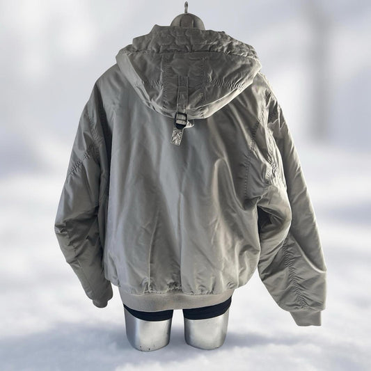 South Pole Men's Gray Puffer Jacket in XL