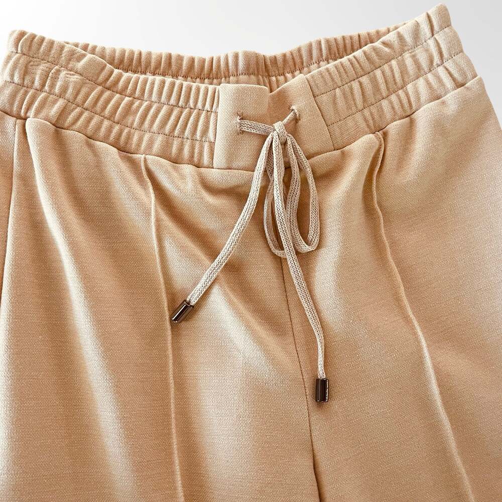 Mango Committed Organic Cotton Drawstring Lounge Trousers