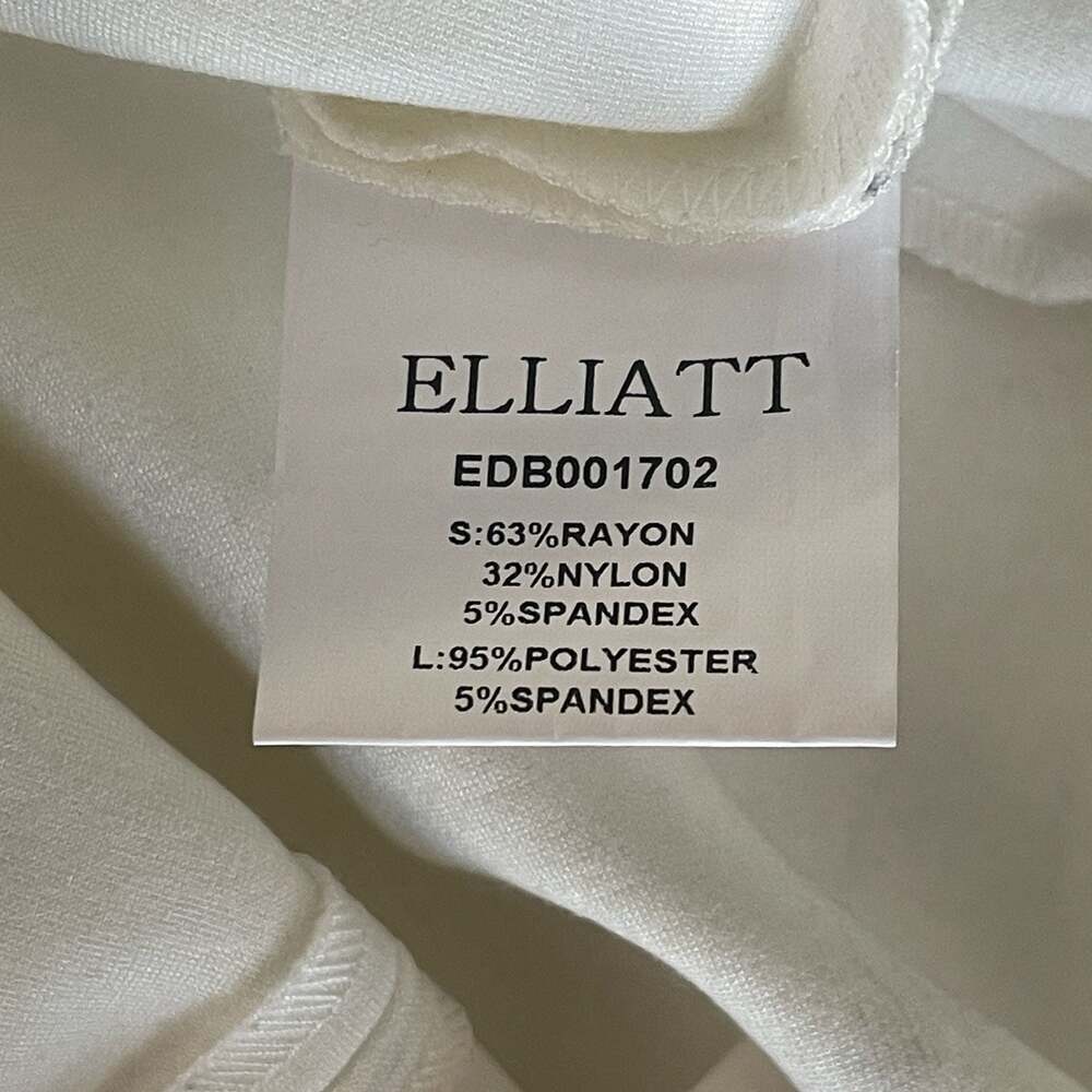 Elliatt Dahlia White Lace-Up Sleeveless Sheath Midi Dress