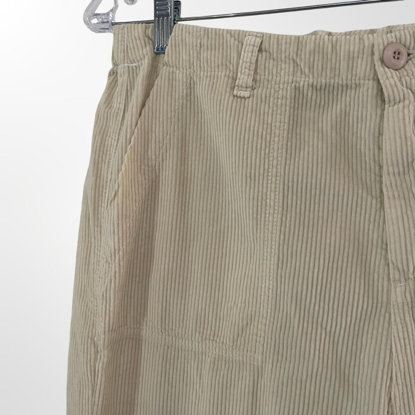 100% cotton Casual Tan Pants - Lightweight Relaxed Fit