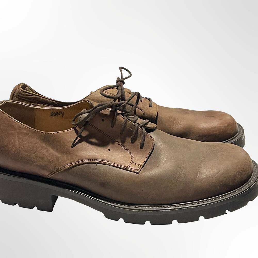 J.Crew Italian Leather Lug Sole Derby Shoes
