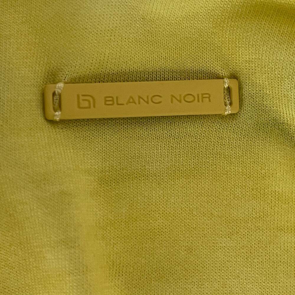Blanc Noir Women's Vintage Wash T-Shirt Dress in Goldfinch Yellow