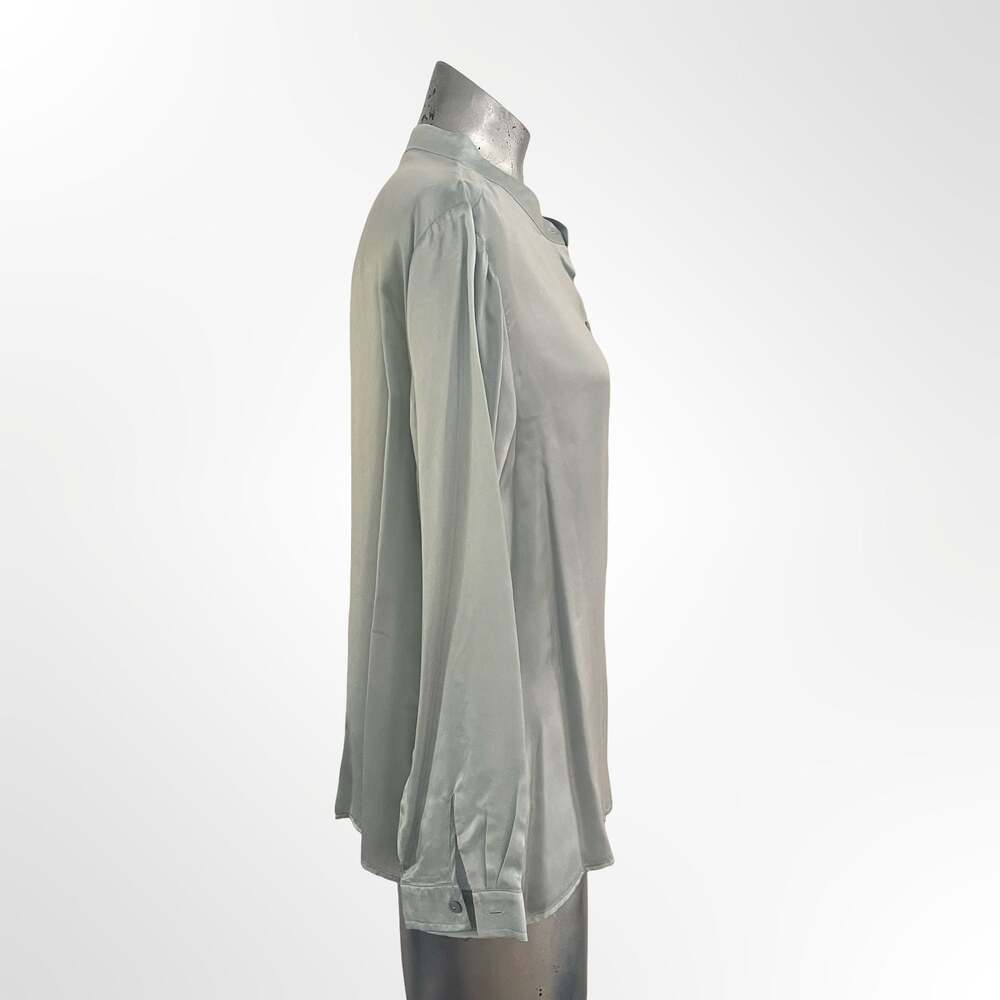 AllSaints Taybar Sheer Cowl Neck Sweater