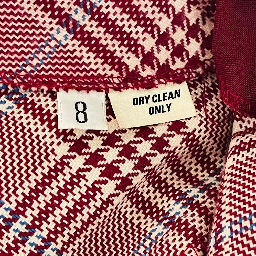 CM Bazaar Sony Pictures Costume Department Vintage Floral Plaid Jacket