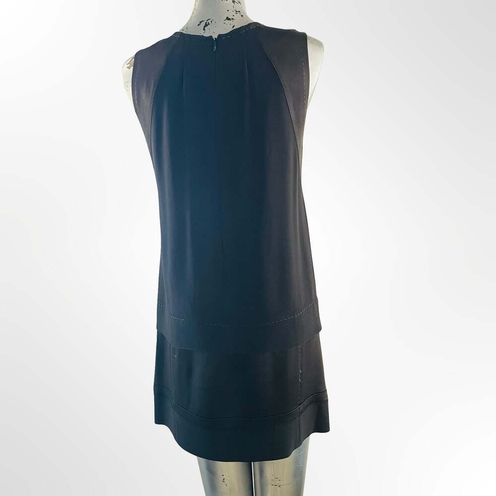 Vanessa Bruno Patchwork Sleeveless Shift Dress Size 38
