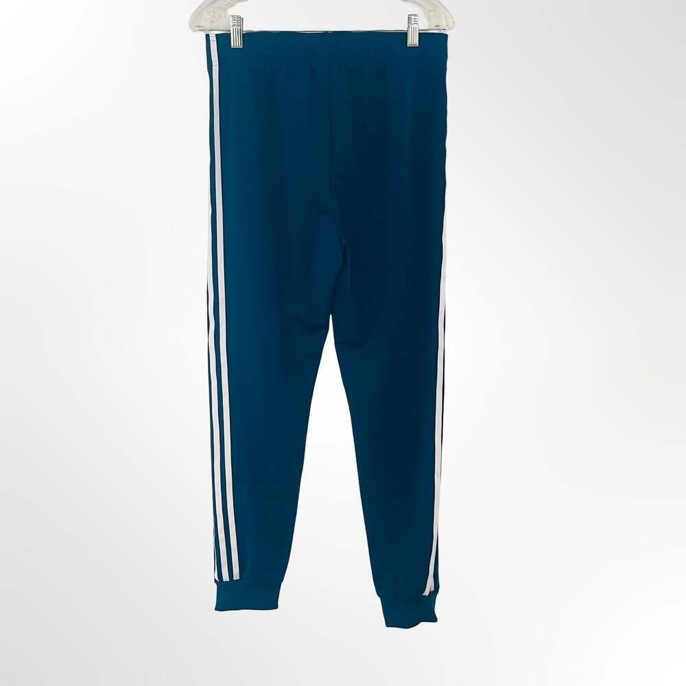 Adidas Originals Youth 3-Stripe Jogger Sweatpants Teal/Blue Size Large 13-14Y