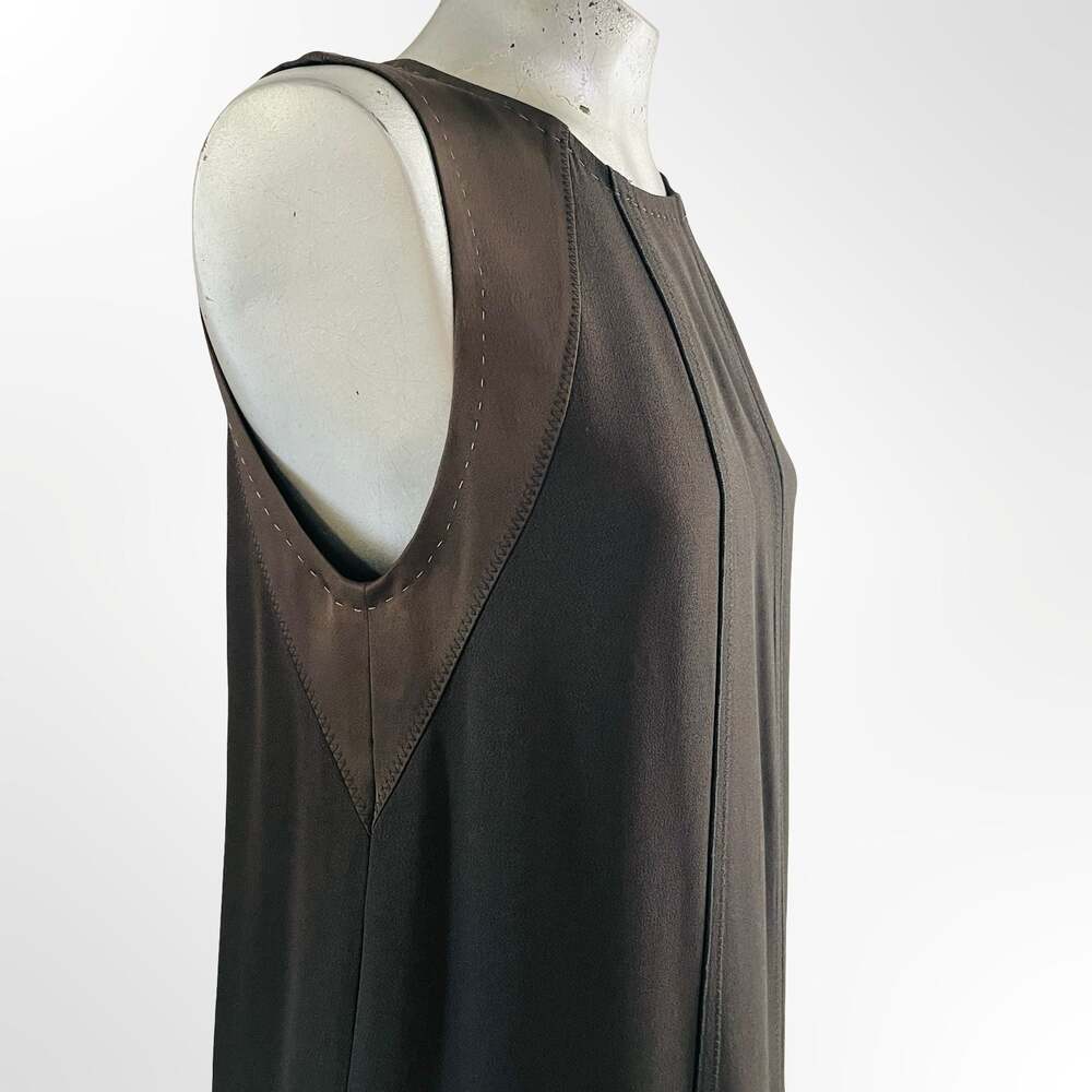 Vanessa Bruno Patchwork Sleeveless Shift Dress Size 38