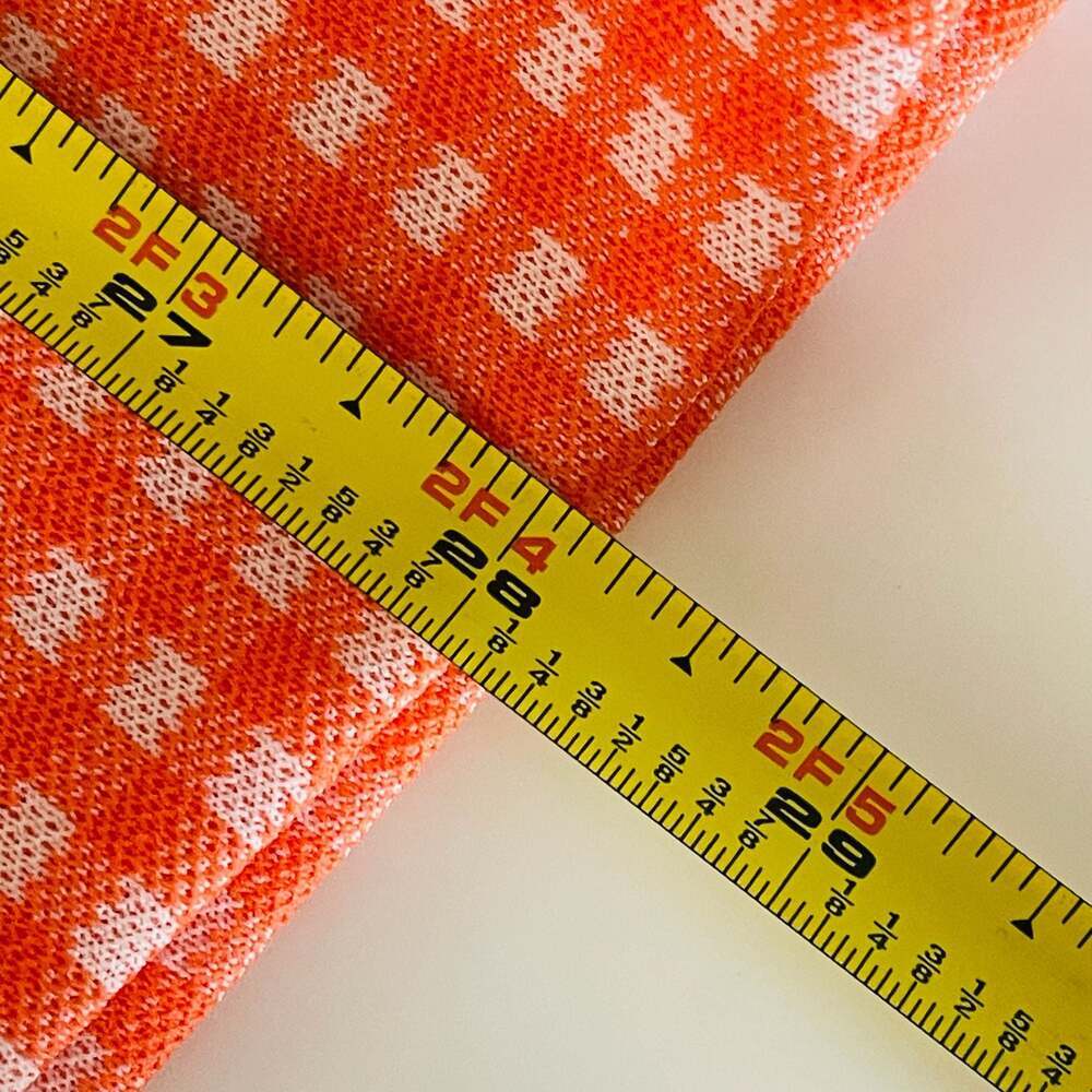 Vintage 1970s Joseph Magnin Orange and White Gingham Jacket