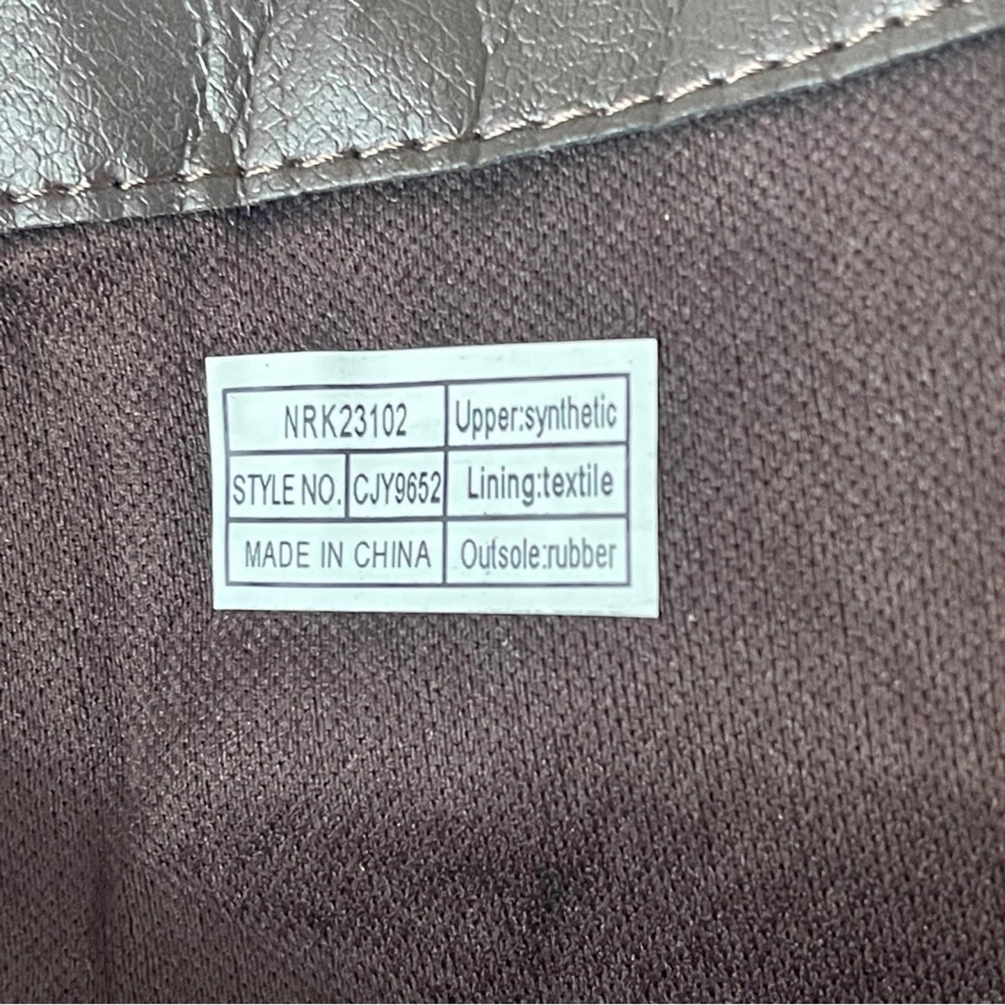 Vapose NY Brown Quilted Wedge Boots in size 8