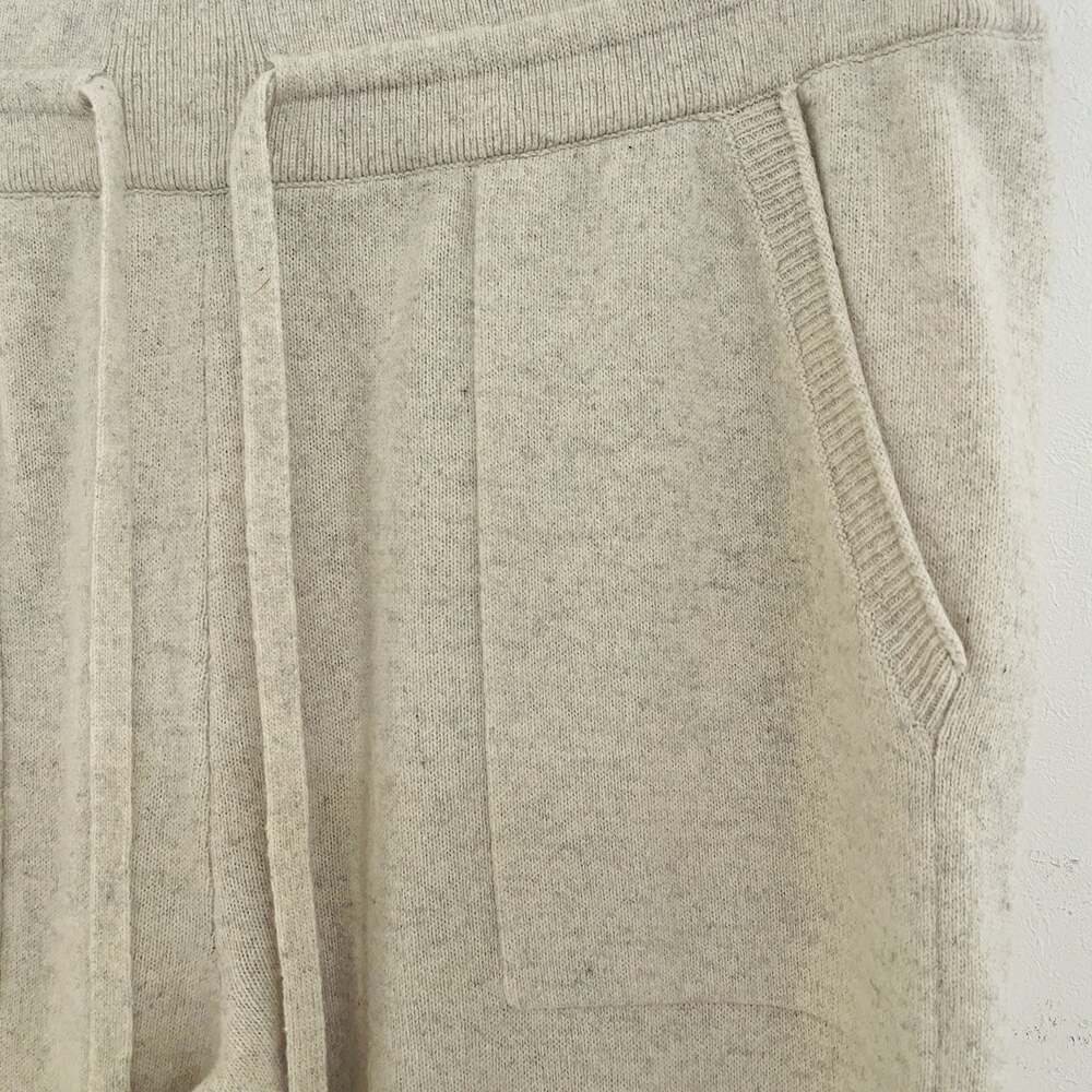 Splendid Collection Women's Cashmere Sweatpants Beige