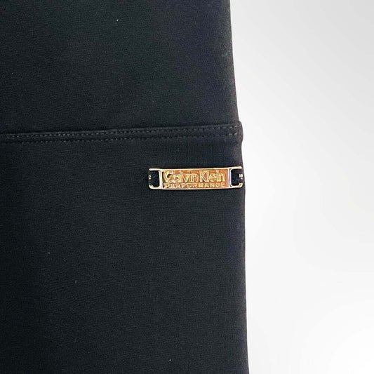 Calvin Klein Performance Women's Black Pull-On Stretch Leggings