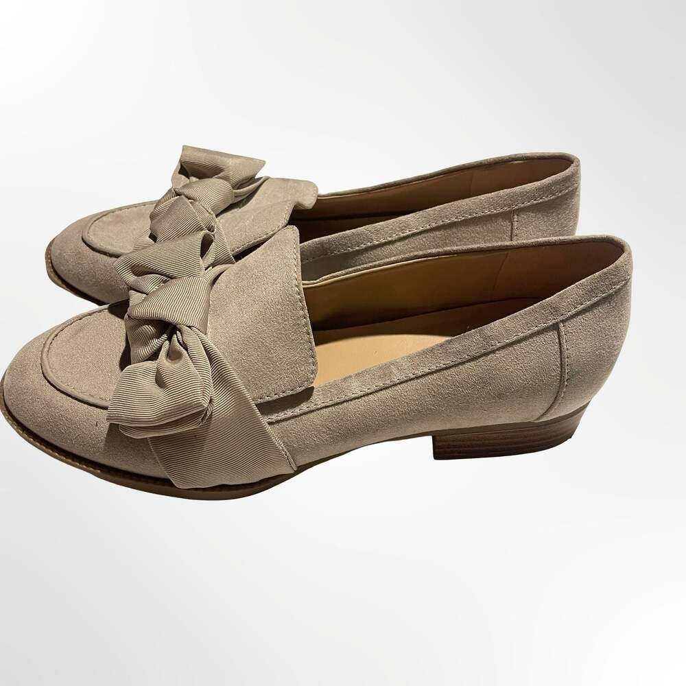 Bandolino 'Search' Bow Detail Slip-On Loafers
