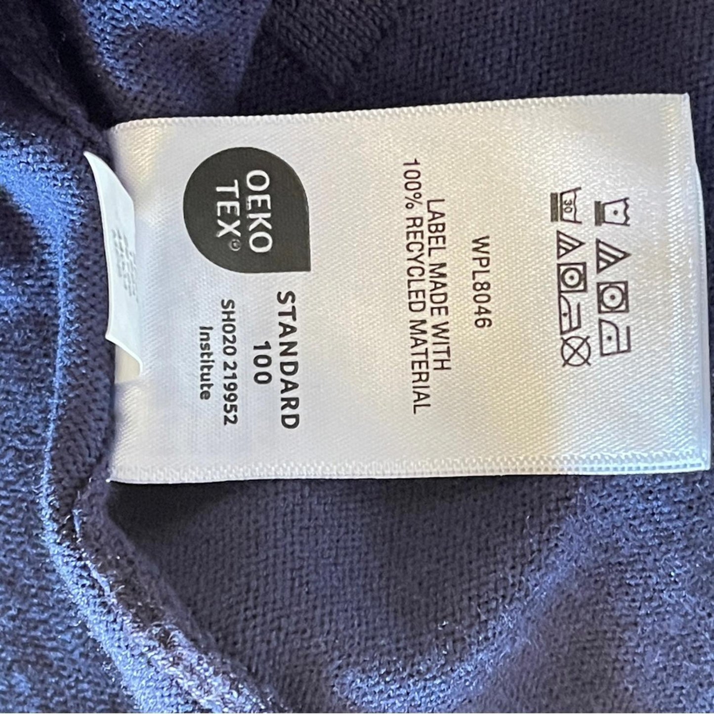 Women's Dark Navy Open-Front Cardigan in size S