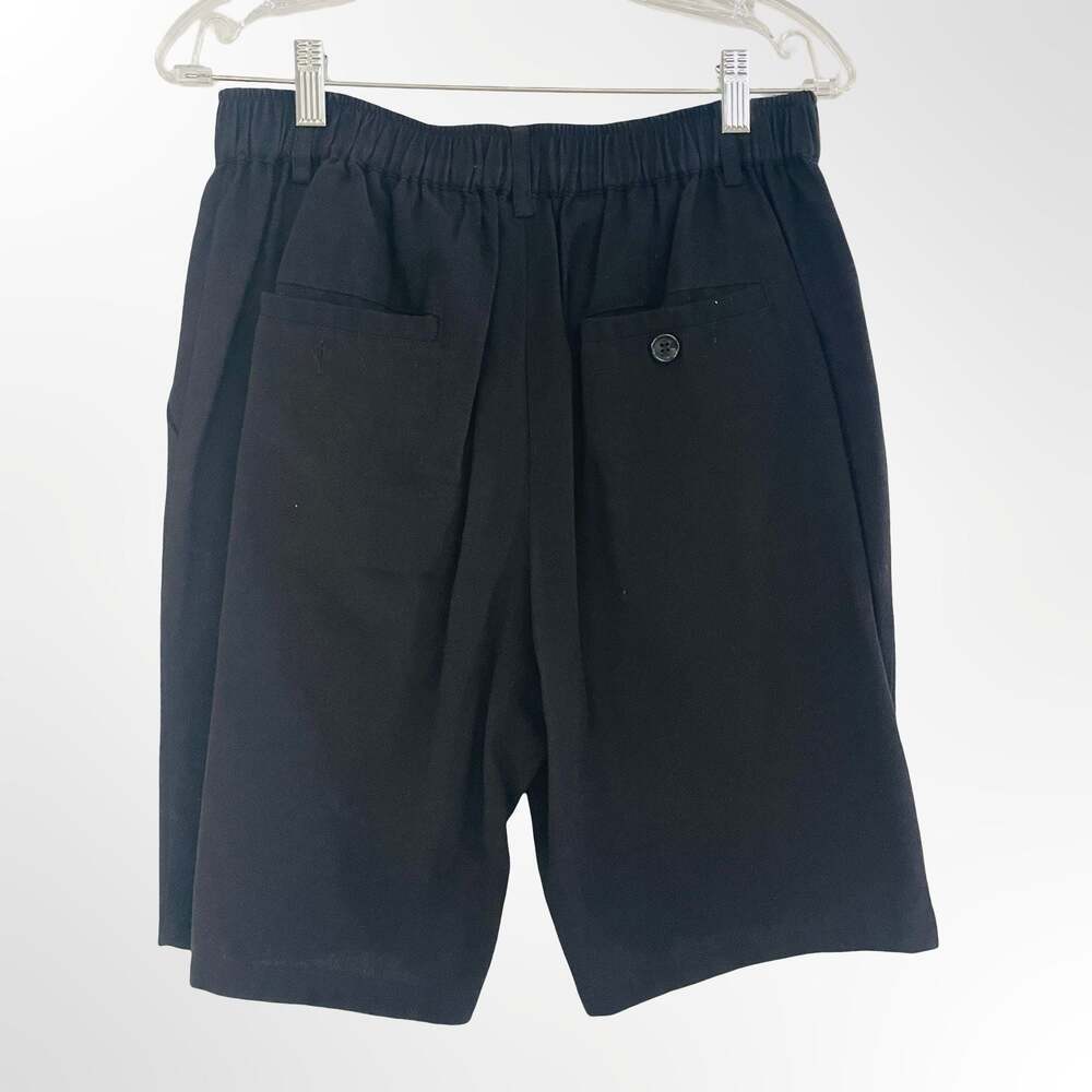 COOFANDY Men's Casual Linen Blend Elastic Waist Shorts