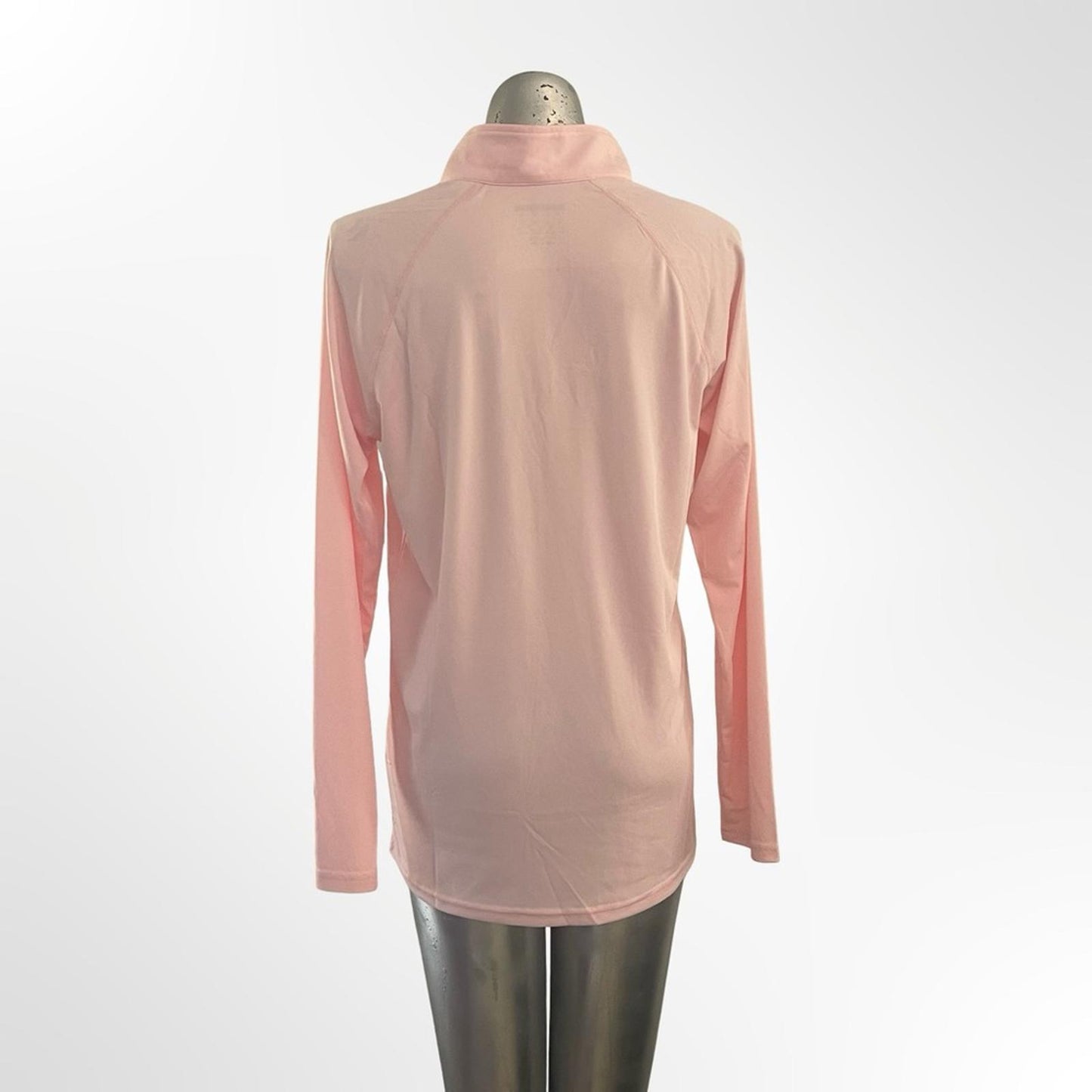 Women's Pink Sporty Long Sleeve Top