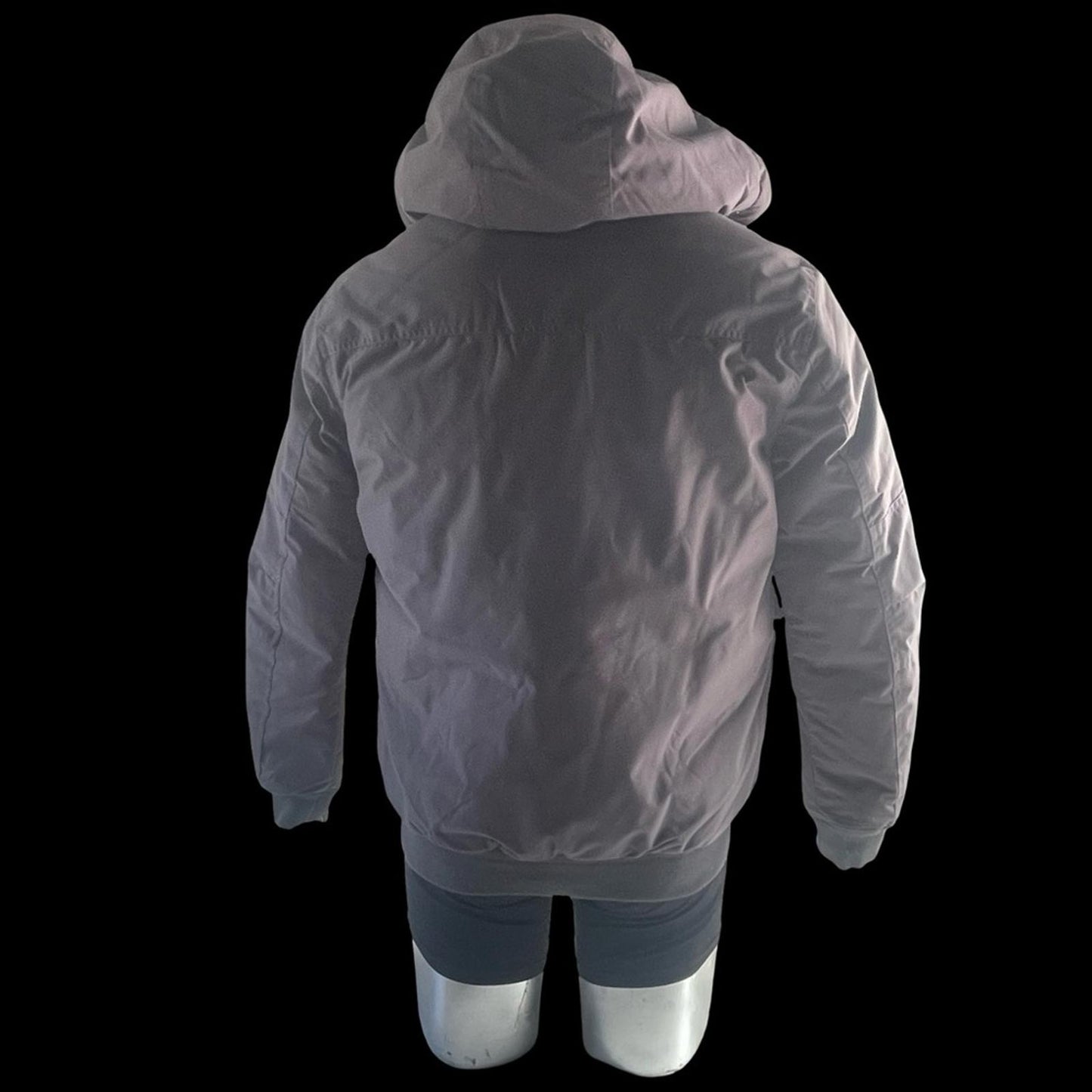 Jack & Jones Grey Puffer Jacket in Medium