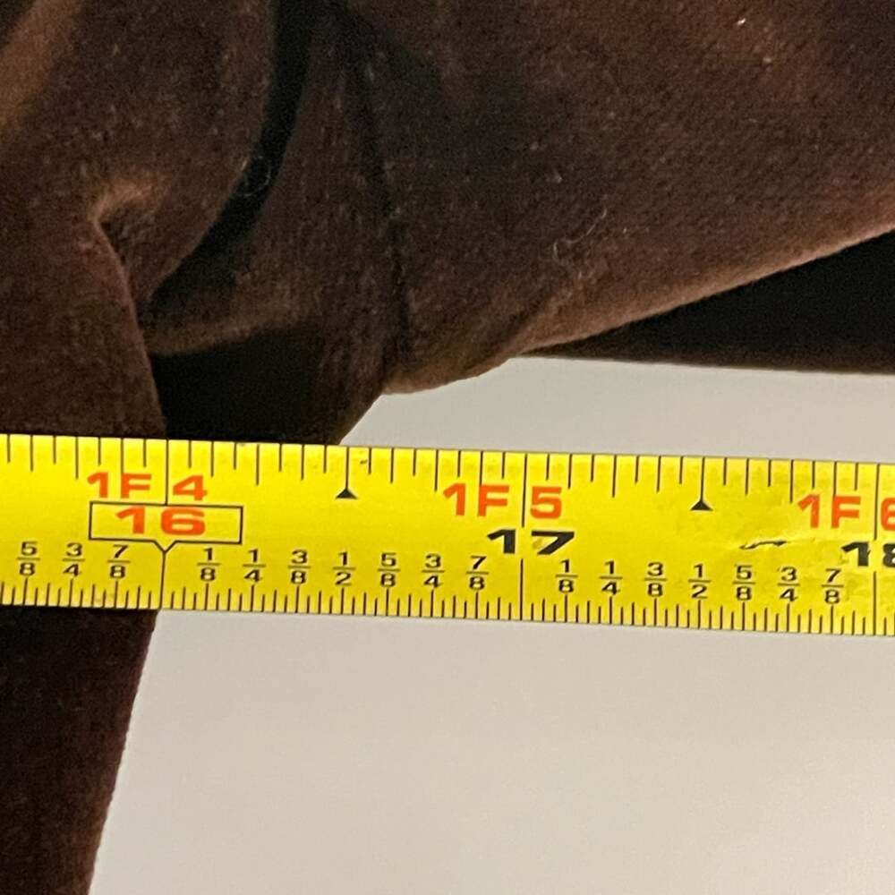 Multiple Choice Vintage Brown Velvet Blazer Jacket with Peak Lapels