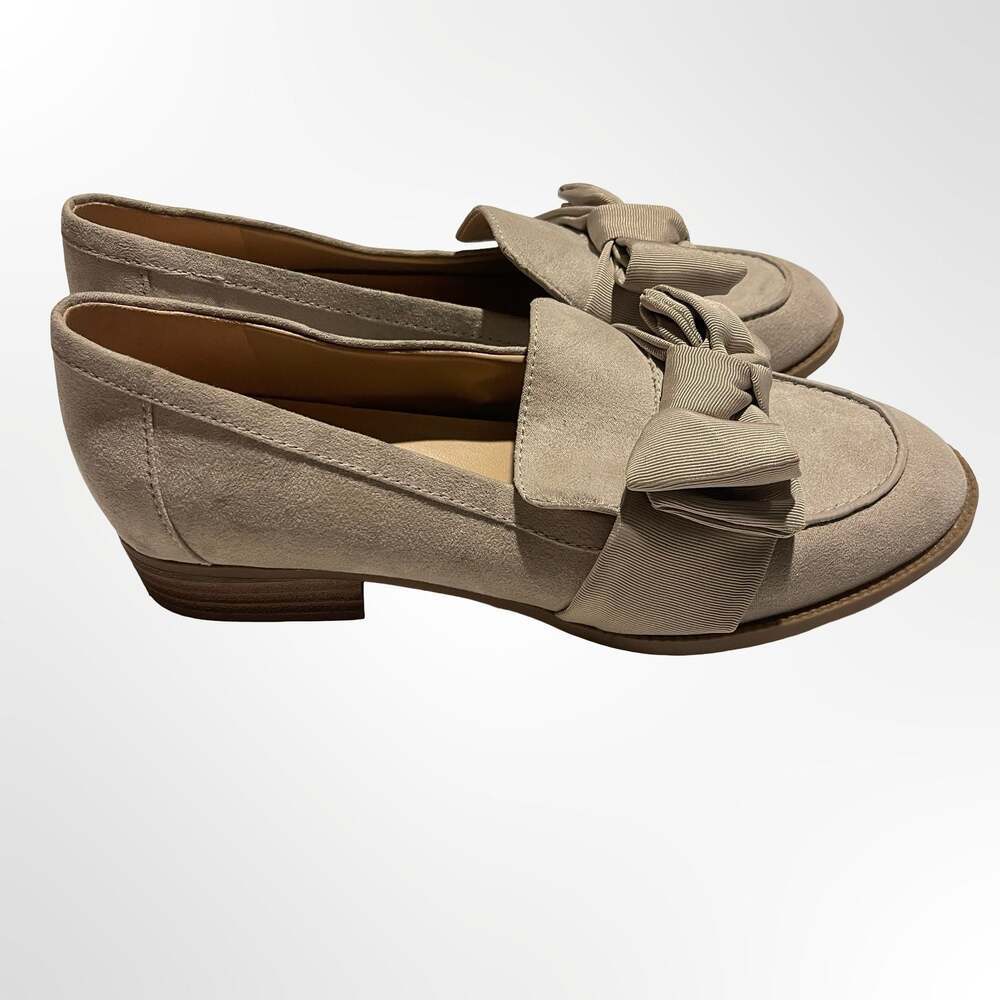 Bandolino 'Search' Bow Detail Slip-On Loafers