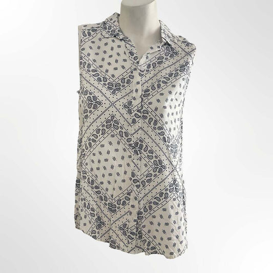 H&M bandana print top in size 4