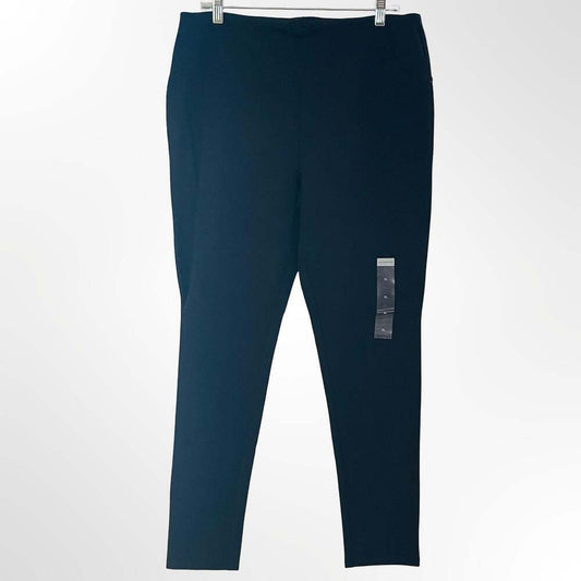 Liz Claiborne Women's Essential Stretch Pull-On Knit Pant Size XL