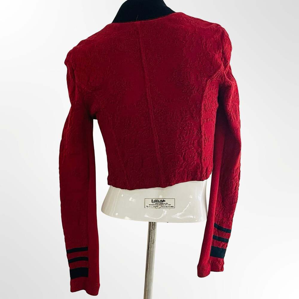 Free People In The Band Texture Military Style Jacket