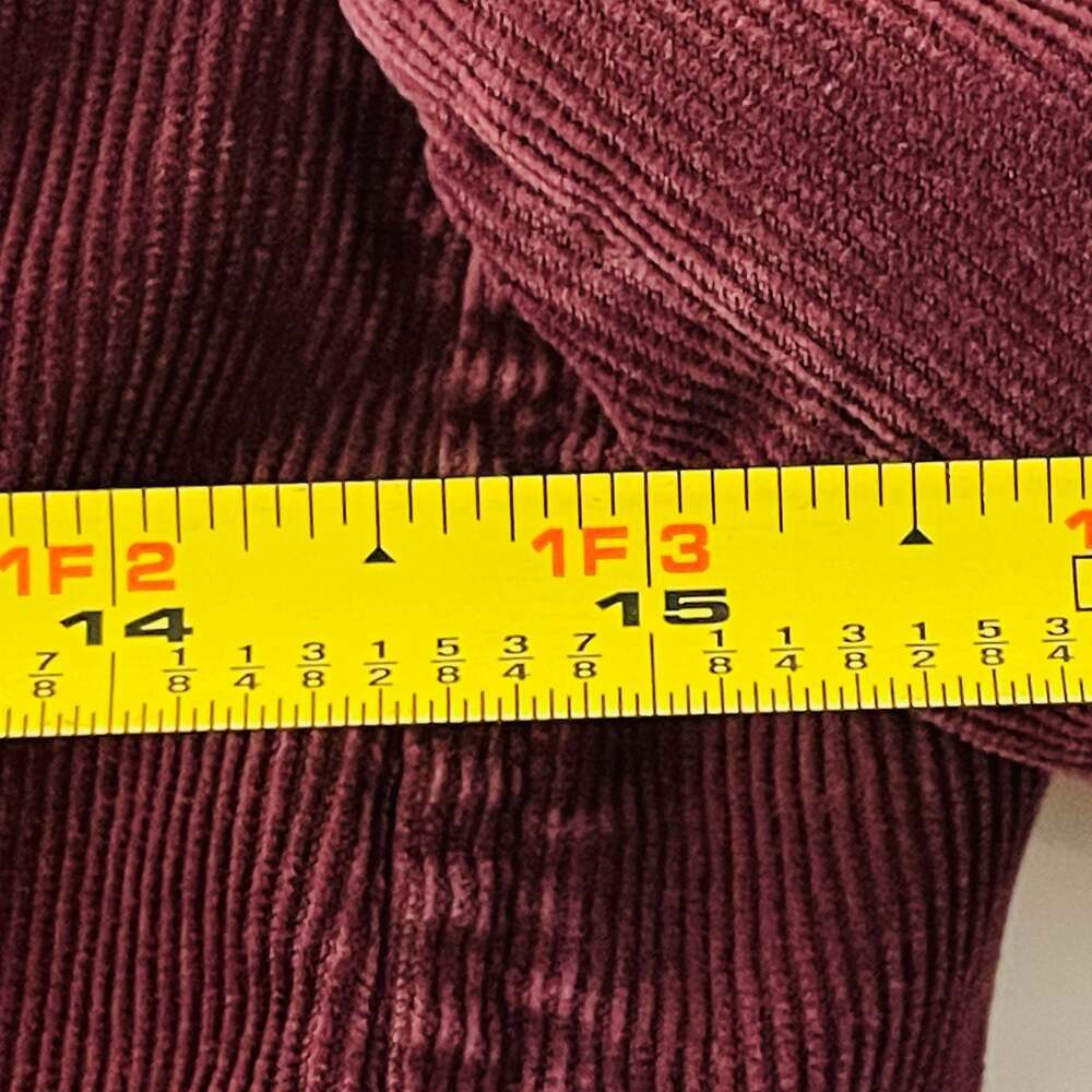 Pringle of Scotland Women's Burgundy Corduroy Blazer