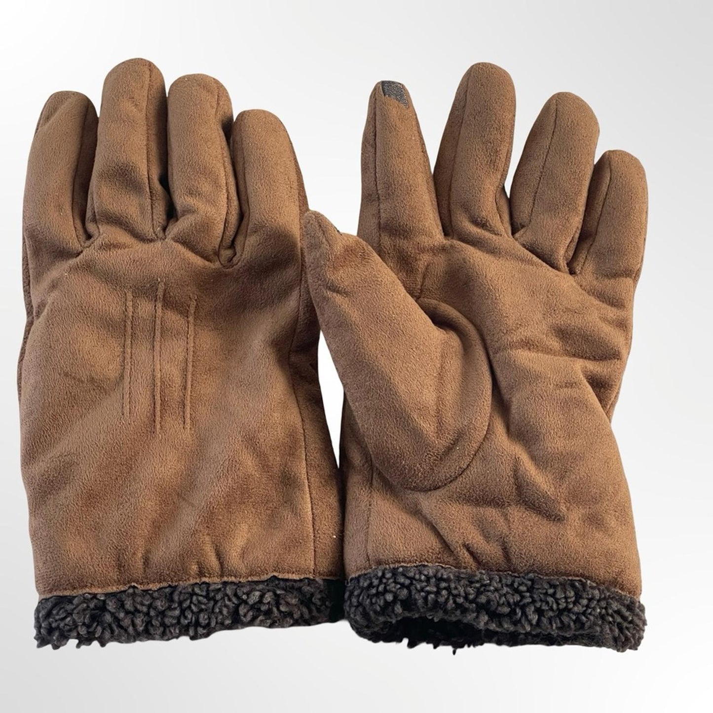 Brown Men's Winter Gloves