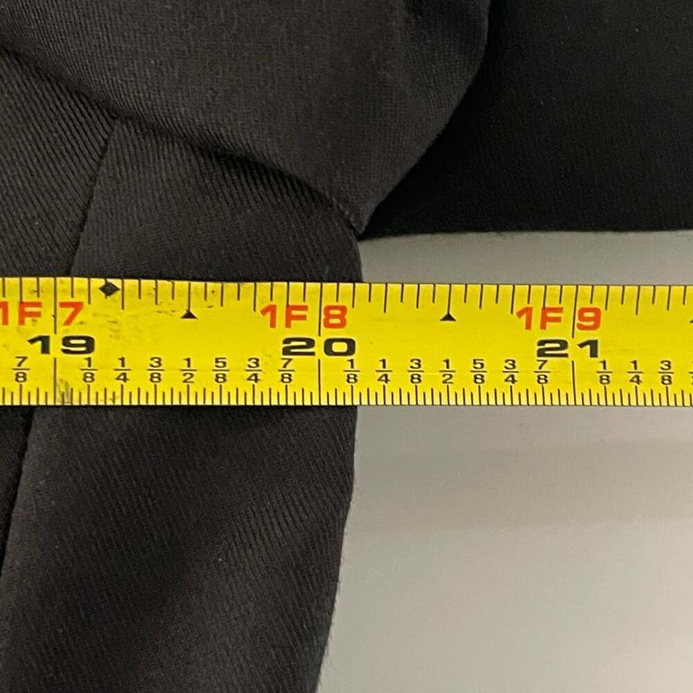 H&M Slim Fit Solid Black Suit Jacket Blazer