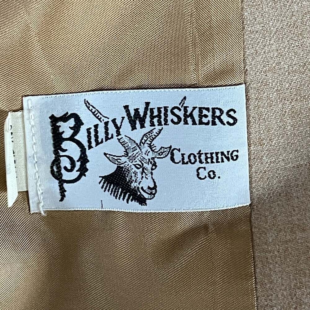 Billy Whiskers Clothing Co. Beige Belted Blazer Jacket