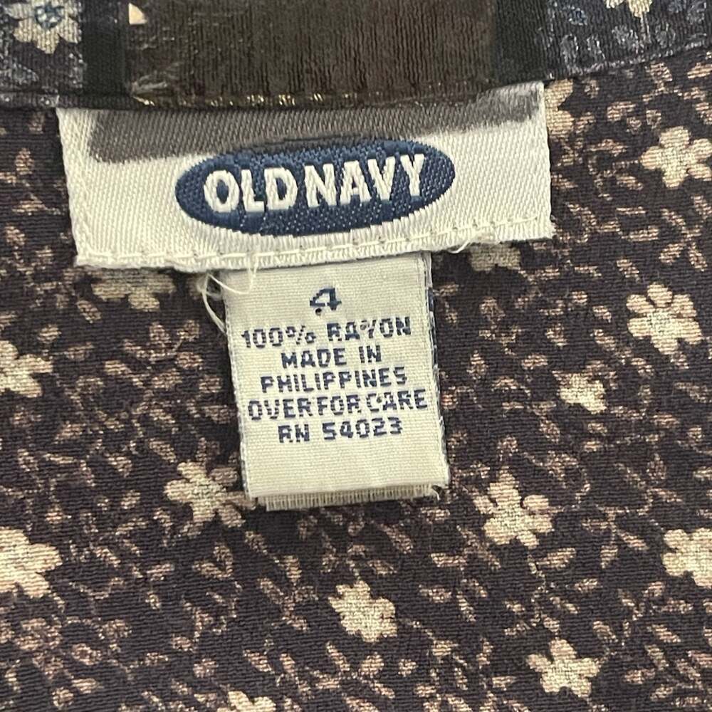 Old Navy blue summer dress in size 4