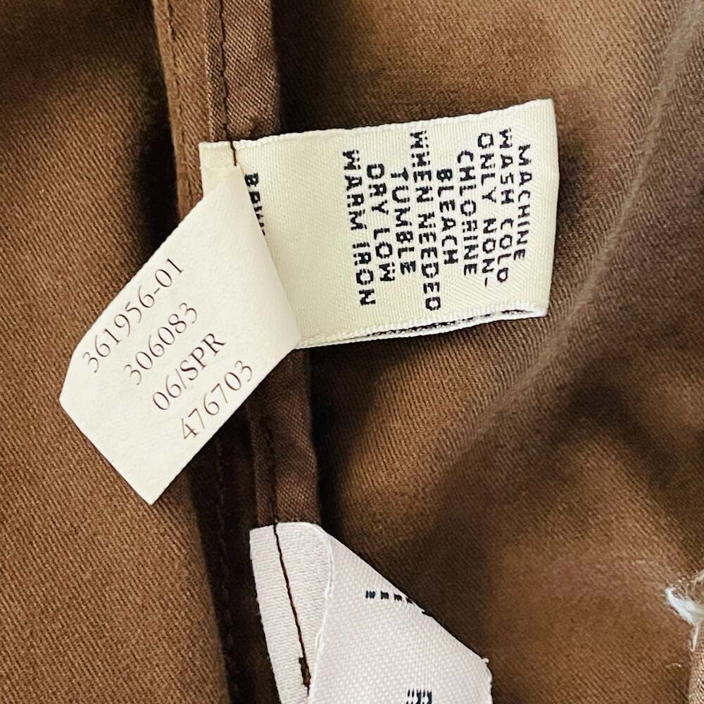 Banana Republic Brown Cotton Blazer Jacket with Sony Pictures Costume Dept Label