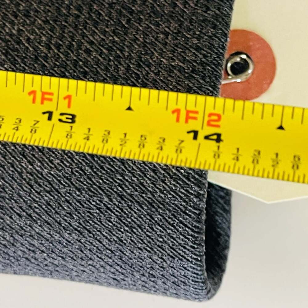 Vintage Dark Grey Collarless Wool Swing Coat with Knot Buttons