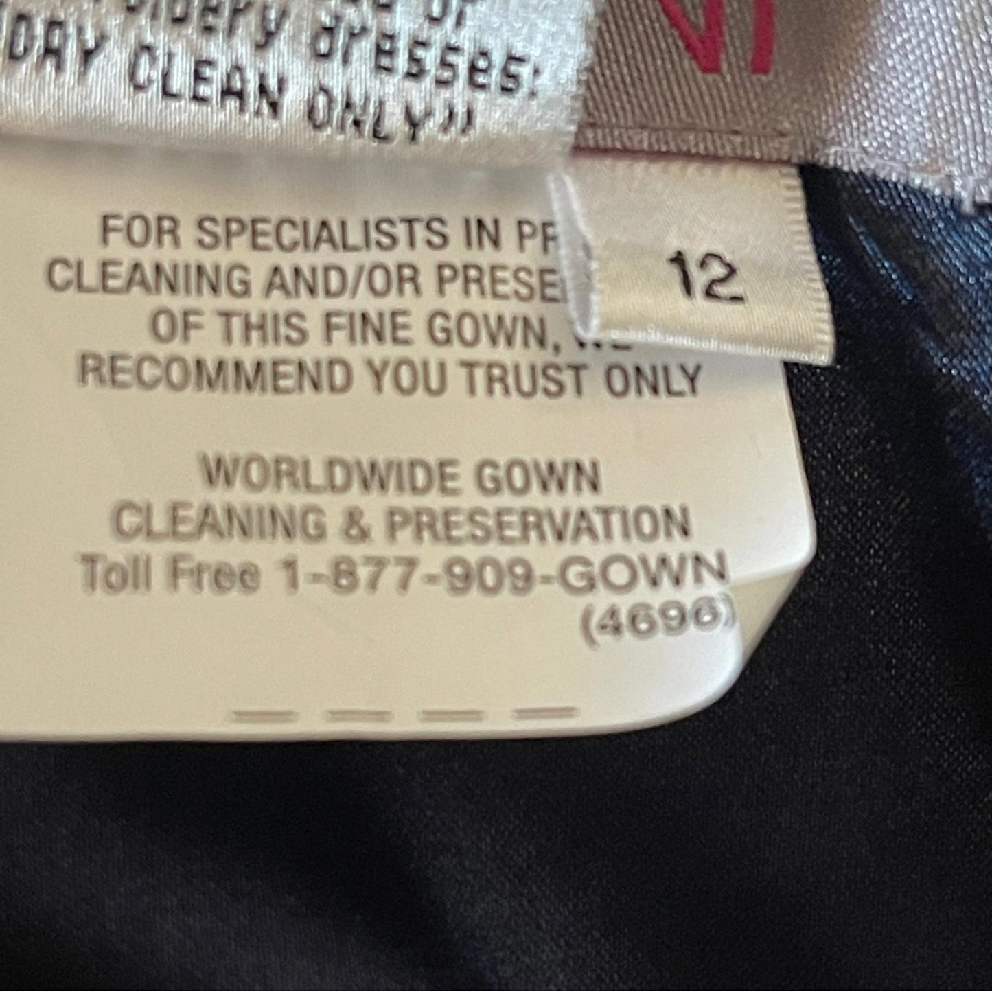 Jovani Navy Flare Pants in size 12 with 47" length
