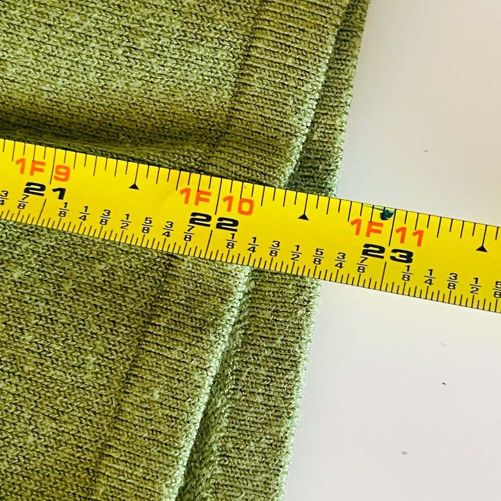 Moth Green Hooded Button-Front Cardigan Sweater with Contrast Trim Size M
