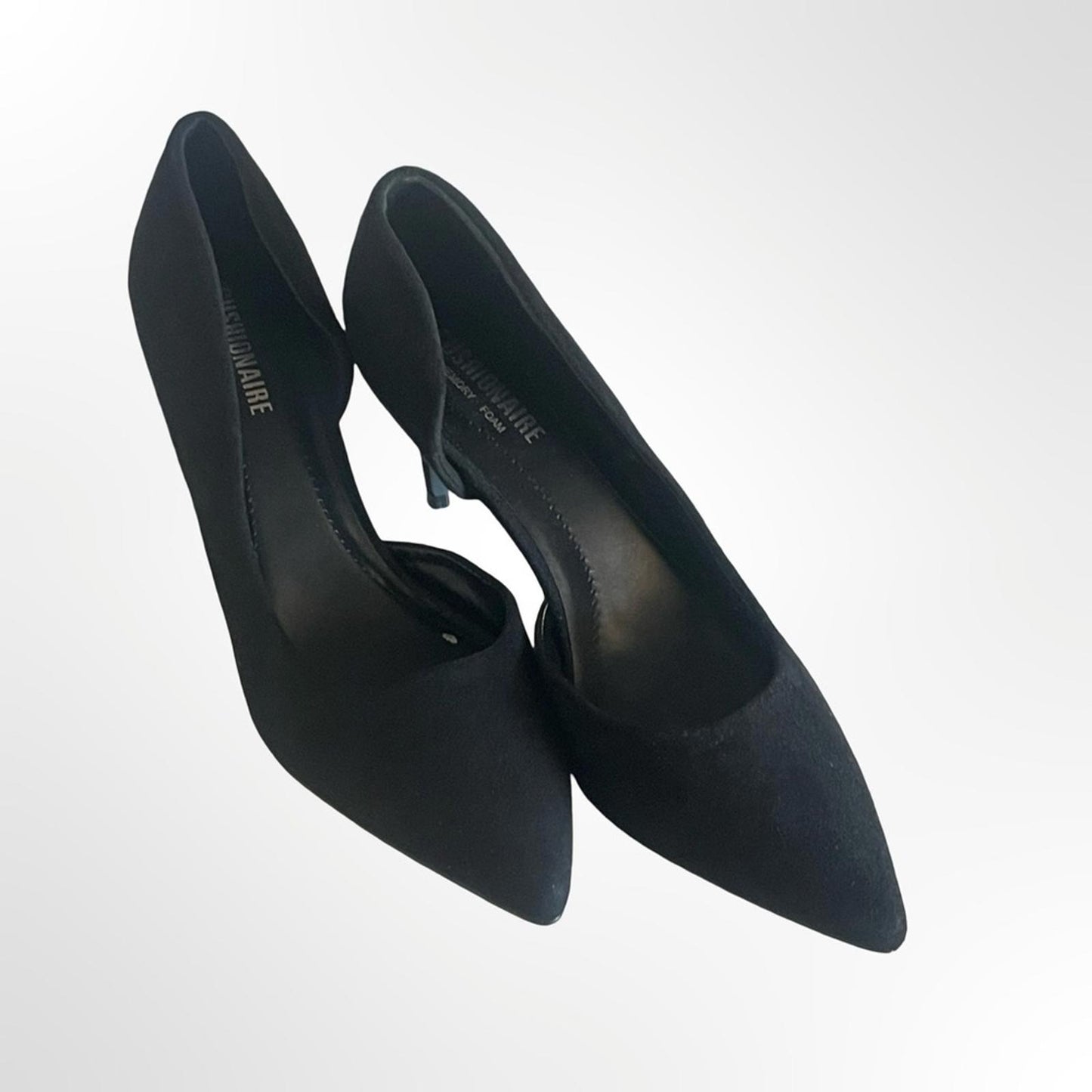 Cushionaire Classic Black Pointed Toe Pumps - Women size 8.5