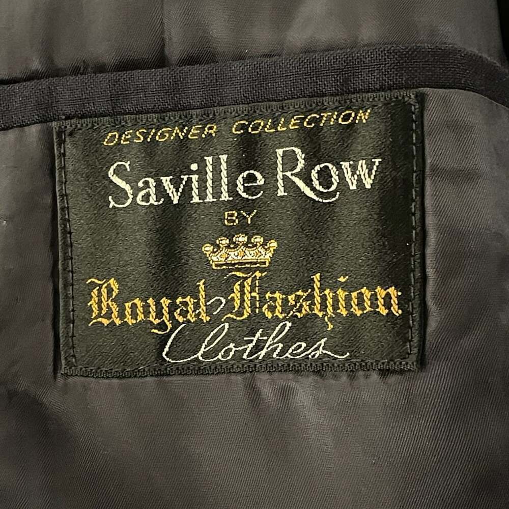 Saville Row Royal Fashion Clothes Designer Collection Men's Suit Jacket