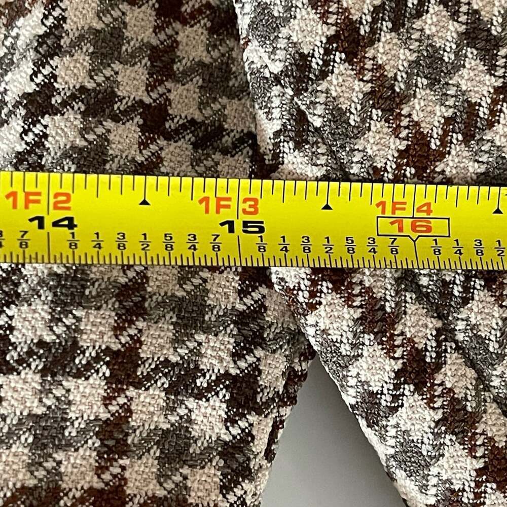 Lord Geoffrey English Riding Habits Brown Houndstooth Fitted Blazer