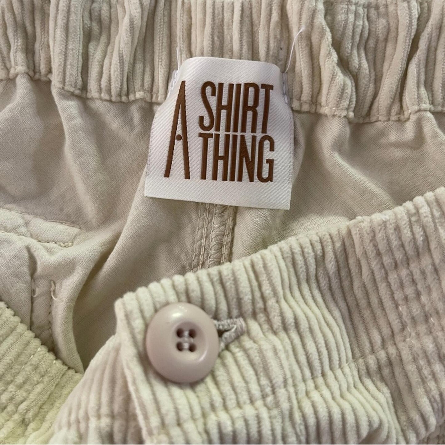 100% cotton Casual Tan Pants - Lightweight Relaxed Fit
