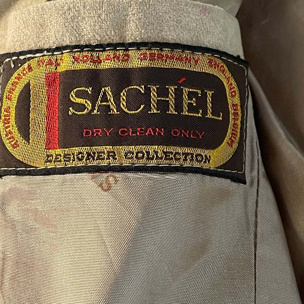 Sachel Brushed Buff Suede Ladies Blazer