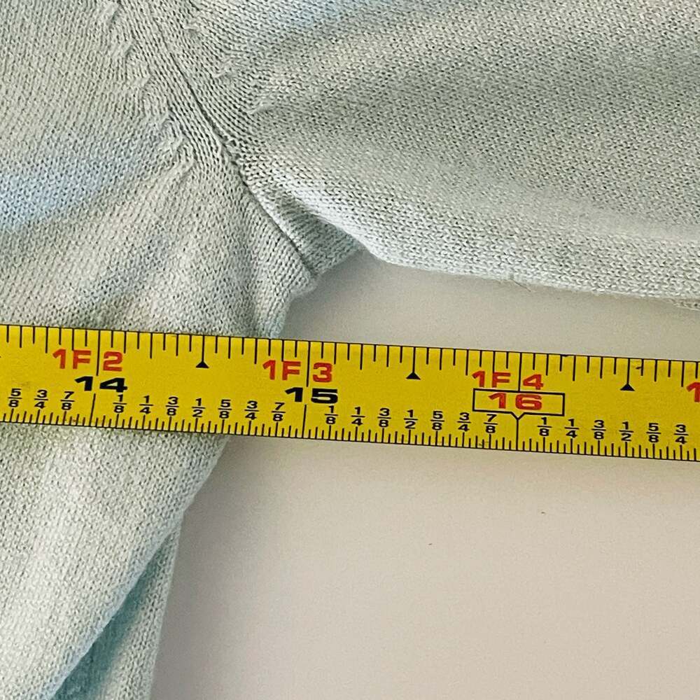 Banana Republic Light Green V-Neck Button-Front Cardigan Sweater Size XS
