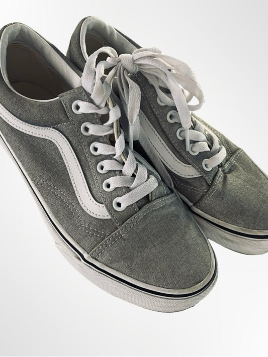 Women's Vans Low-Top Sneakers with White Stripe in size 7.5