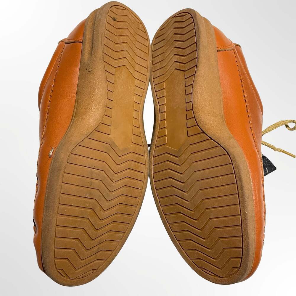Vintage NWT Barclay Freesports Brown Leather Moc Toe Oxford