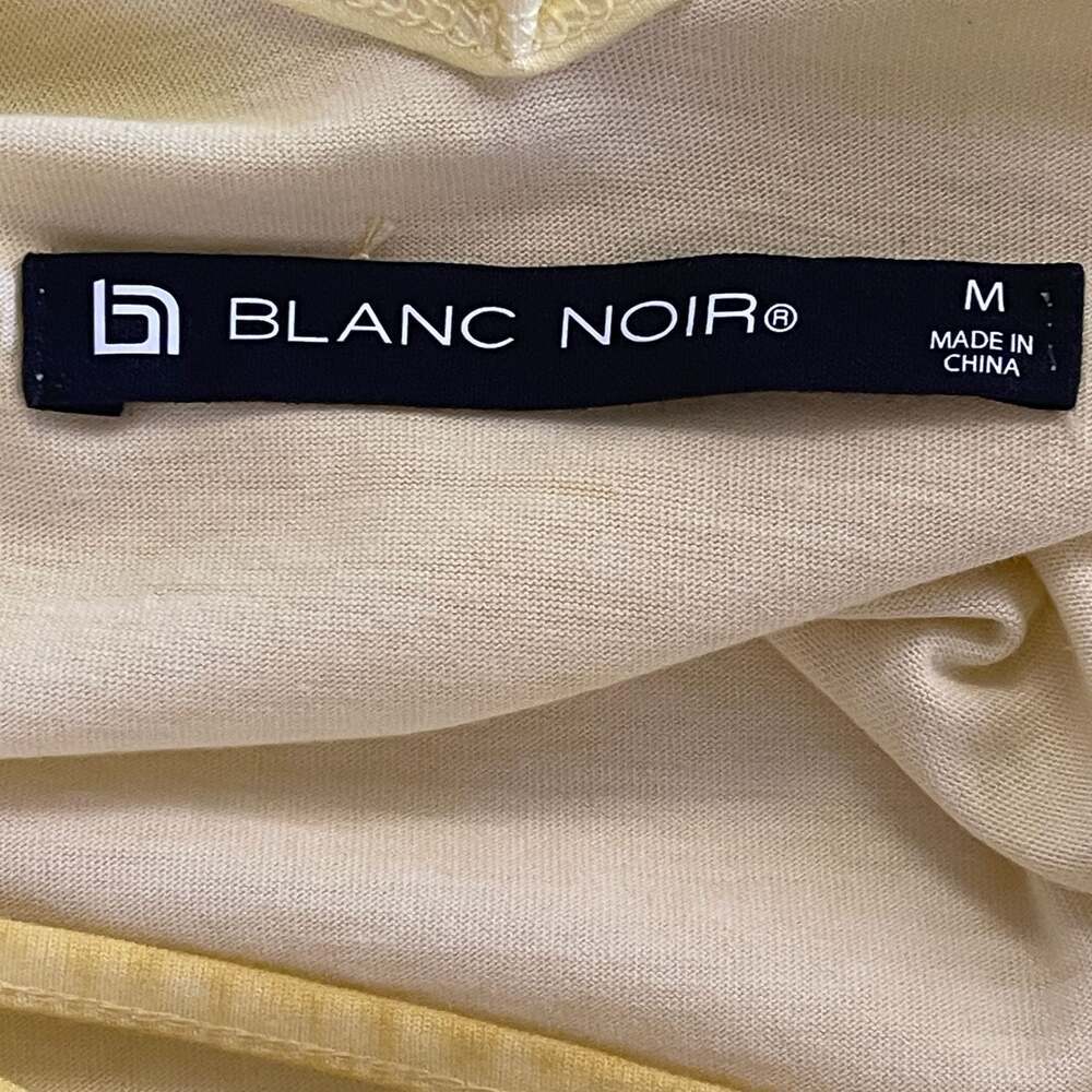 Blanc Noir Women's Vintage Wash T-Shirt Dress in Goldfinch Yellow