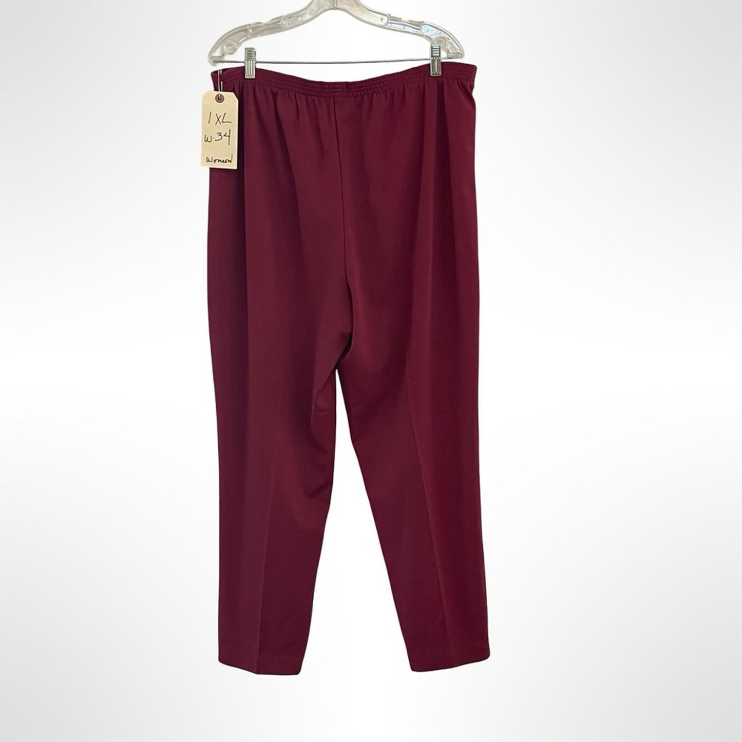 Blair Burgundy Trousers in size 14