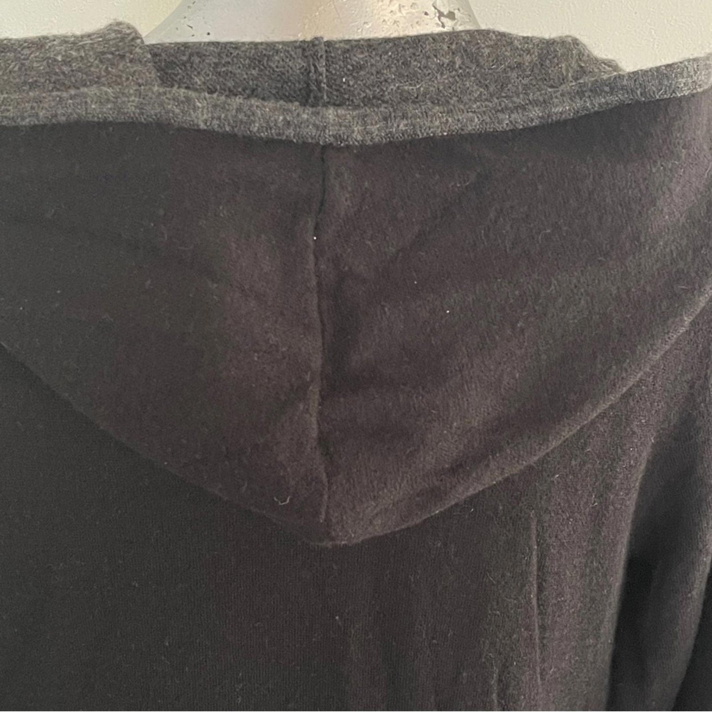 Blanc Noir Black Cardigan in Medium