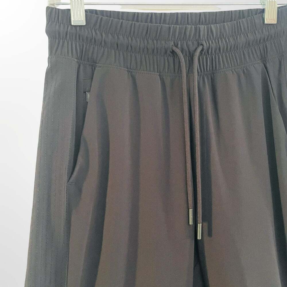 Athleta Black Wide-Leg Drawstring Lounge Pants
