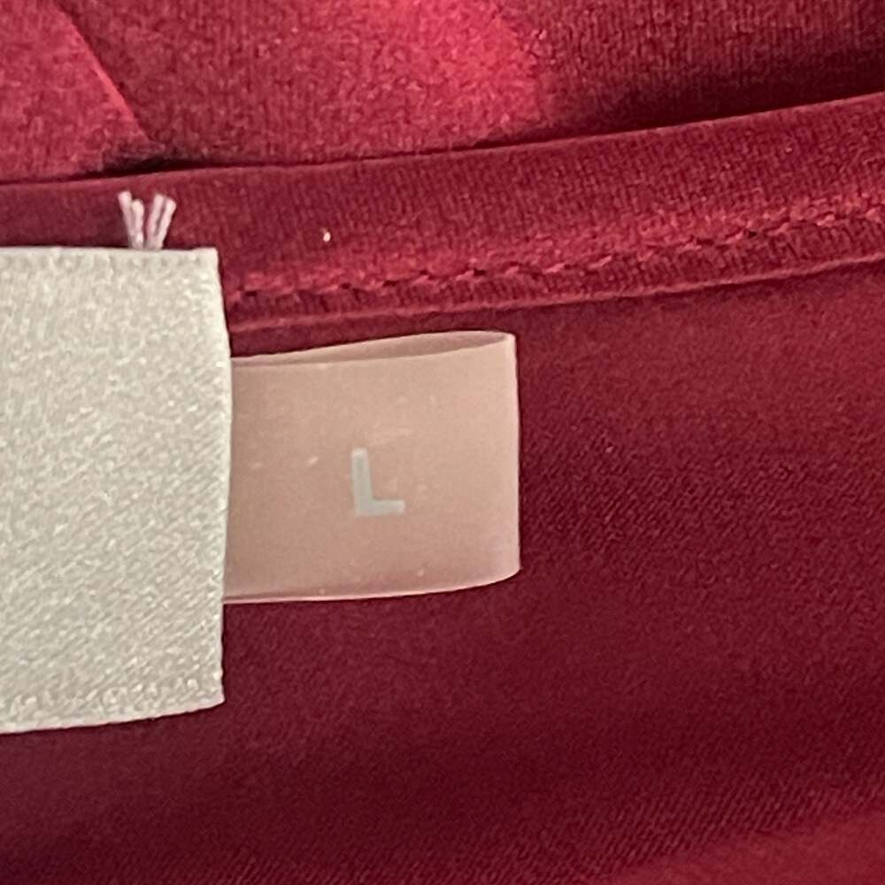 Ravella Fiora 100% Pure Silk Tank Top in Burgundy
