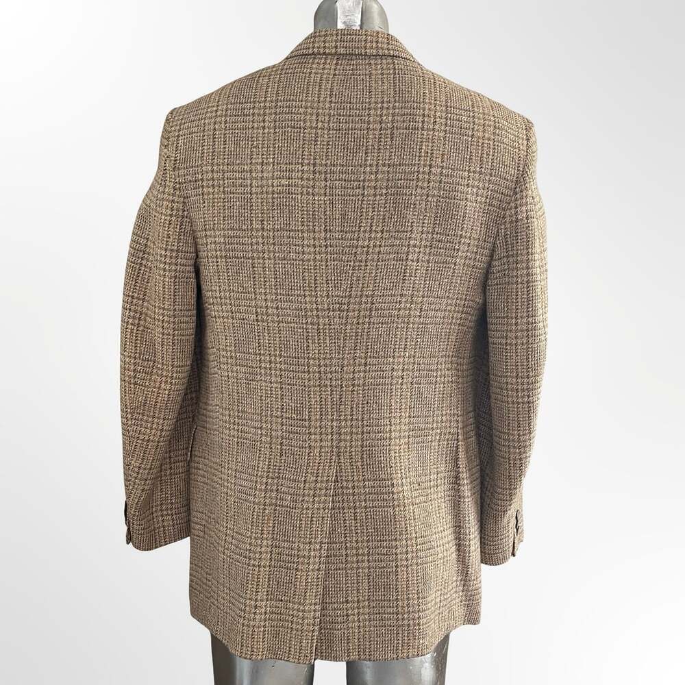 May Co Men's Store Brown Glen Plaid Sport Coat Size 38R