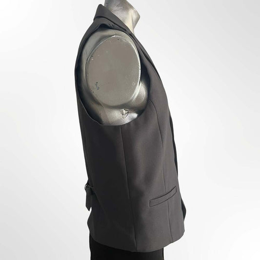 Edwards Garment Men's Dress Lapel Vest Style 4496