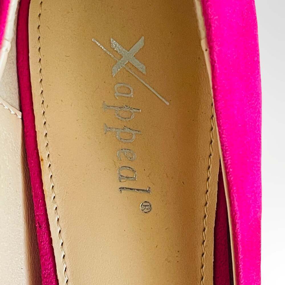 Xappeal Fuchsia Pointed Toe Stiletto Pumps